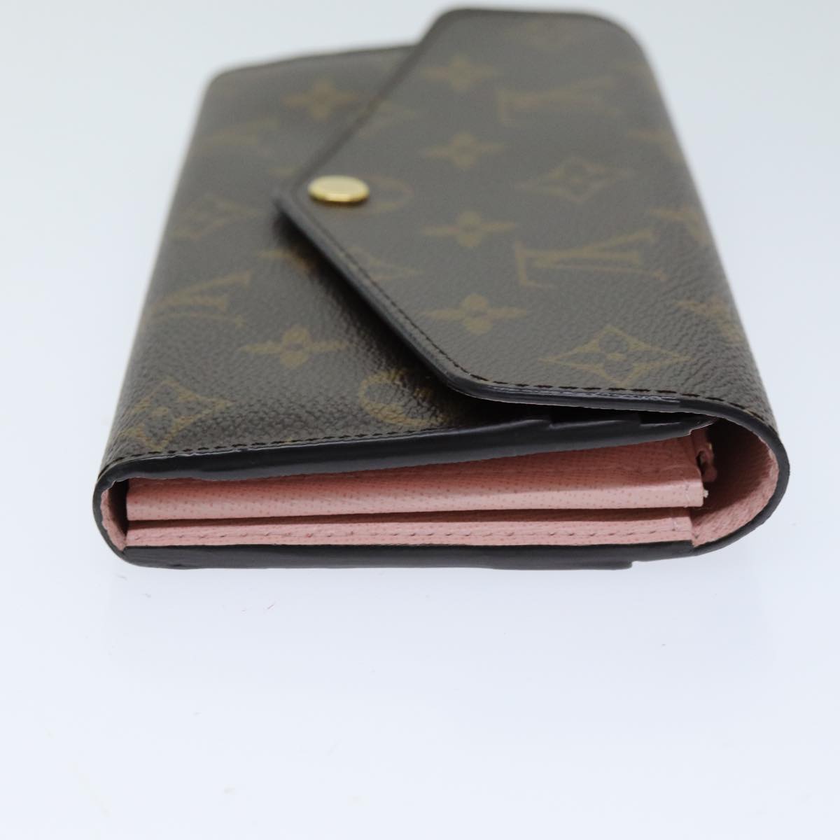 LOUIS VUITTON Monogram Portefeuille Sarah Rose Valerine M62235 LV Auth am6274