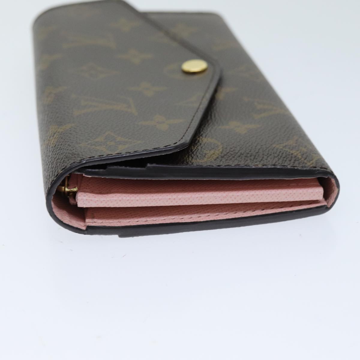 LOUIS VUITTON Monogram Portefeuille Sarah Rose Valerine M62235 LV Auth am6274