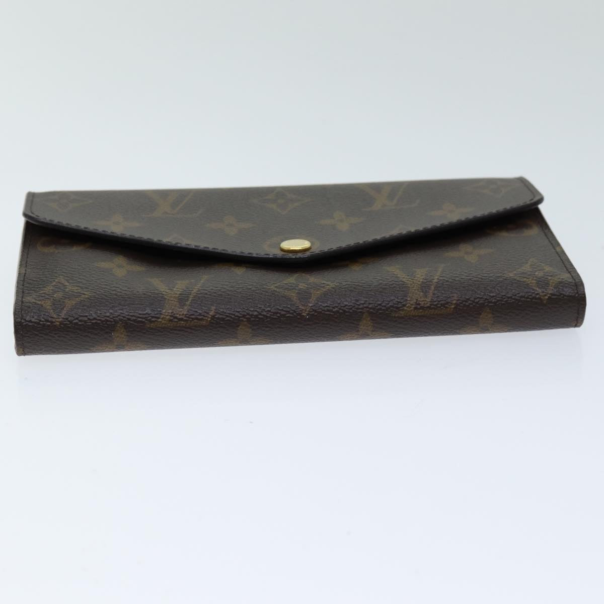 LOUIS VUITTON Monogram Portefeuille Sarah Rose Valerine M62235 LV Auth am6274