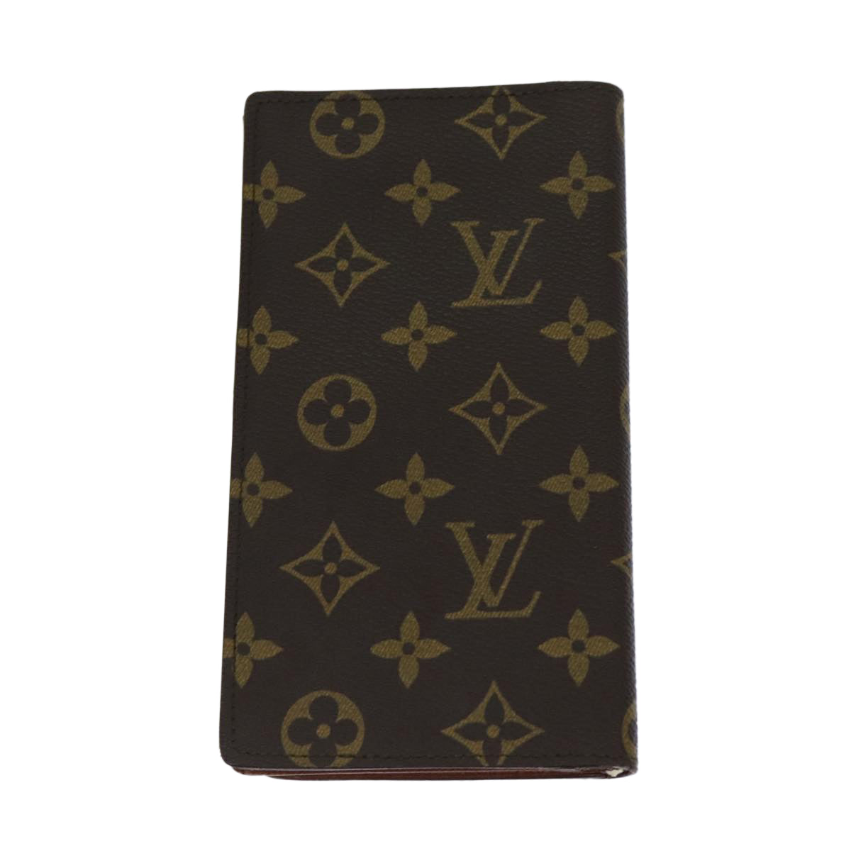 LOUIS VUITTON Monogram Porte Cartes Credit Billfold Wallet M60825 LV Auth am6359