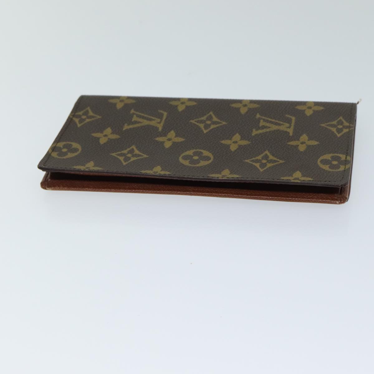 LOUIS VUITTON Monogram Porte Cartes Credit Billfold Wallet M60825 LV Auth am6359