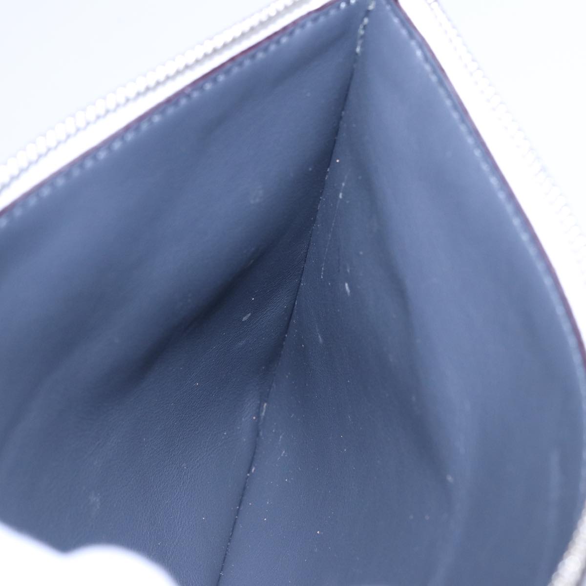 Christian Dior Diorissimo Hand Bag Leather 2way White Auth am6412AV