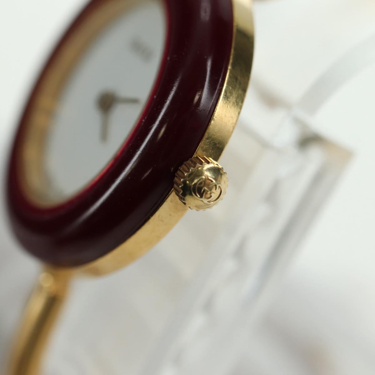 GUCCI Change Bezel Watches metal Gold Auth am6432M