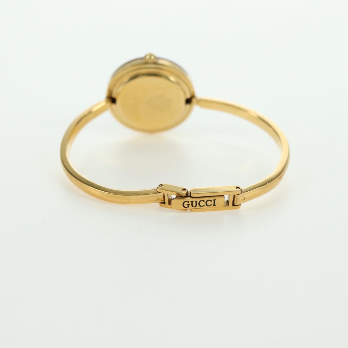 GUCCI Change Bezel Watches metal Gold Auth am6432M