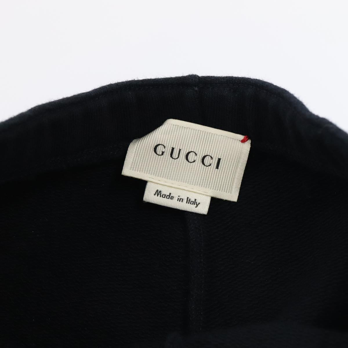 GUCCI Jacket Cotton Setup Navy Auth am6464