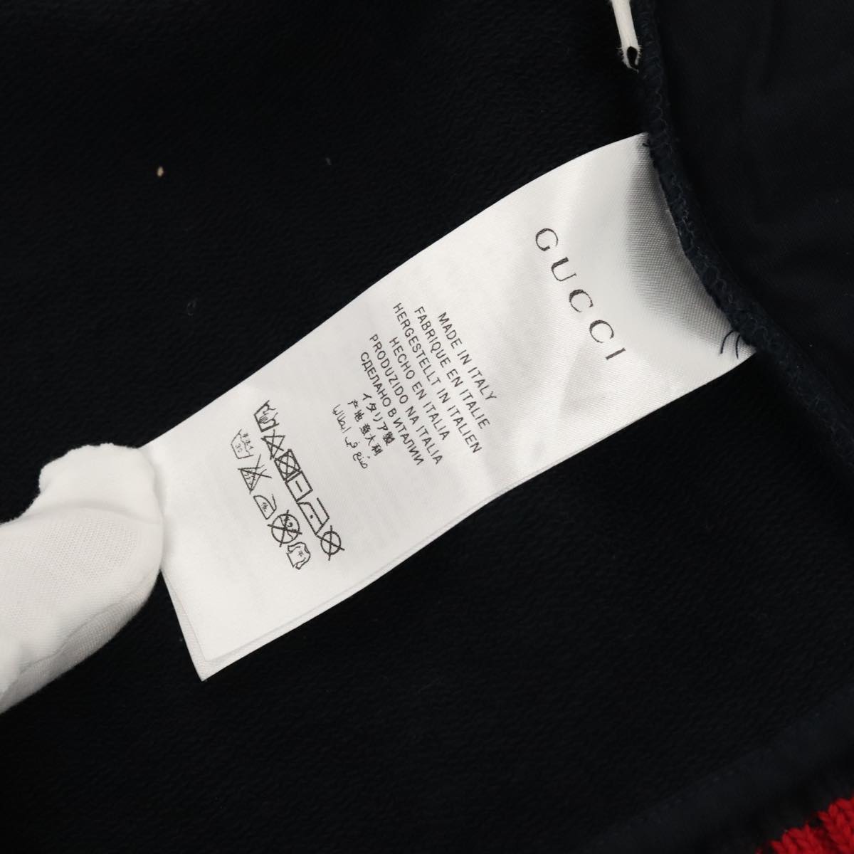 GUCCI Jacket Cotton Setup Navy Auth am6464