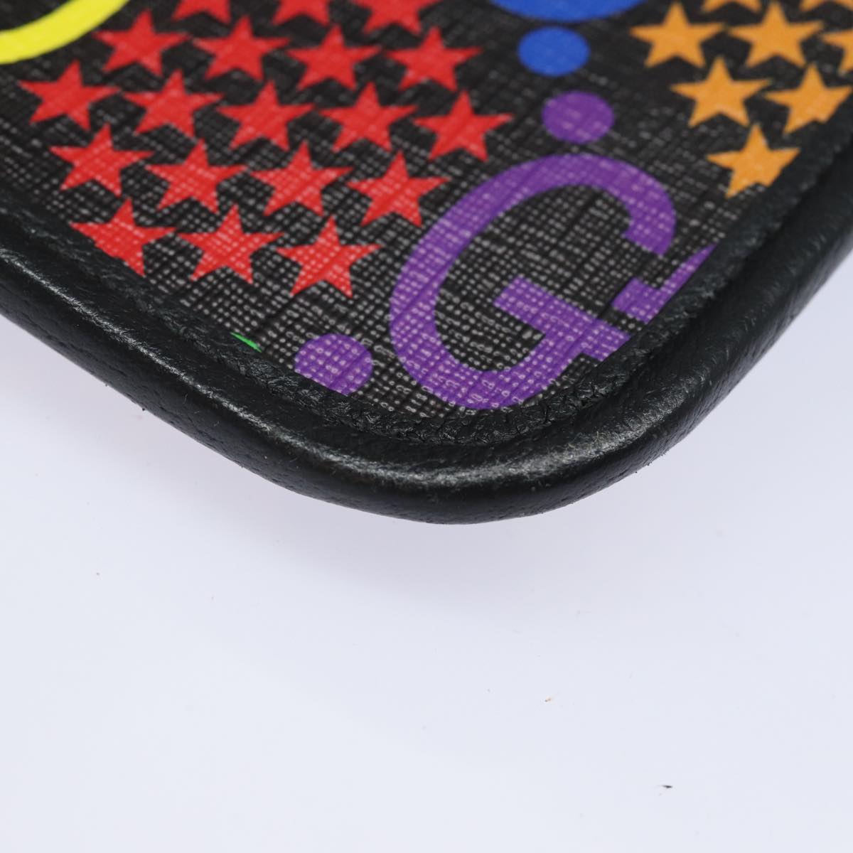 GUCCI GG Psychedelic Body Bag PVC Leather Multicolor 598113 Auth am6503V