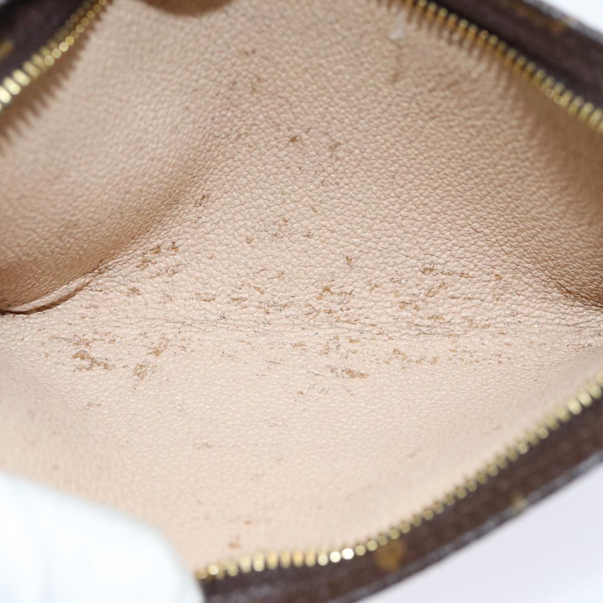 LOUIS VUITTON Monogram Bucket PM Pouch Accessory Pouch LV Auth am6516