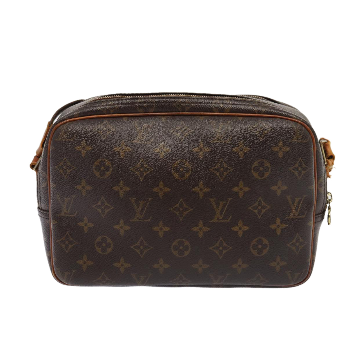LOUIS VUITTON Monogram Reporter PM Shoulder Bag M45254 LV Auth am6563