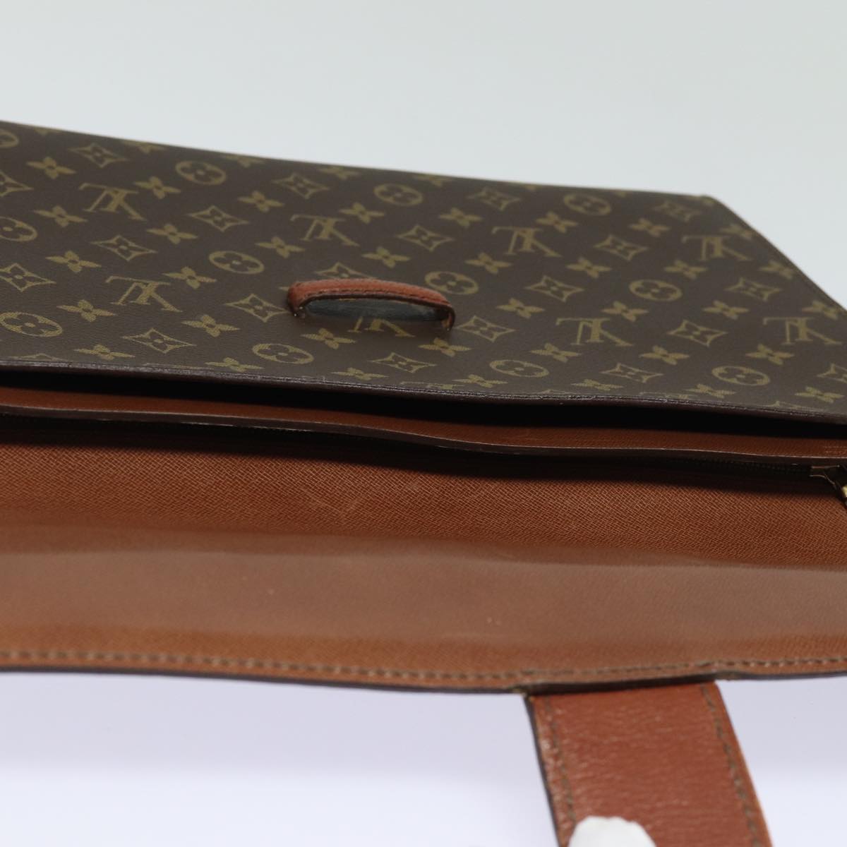 LOUIS VUITTON Monogram Posh Ministor Briefcase M53445 LV Auth am6569