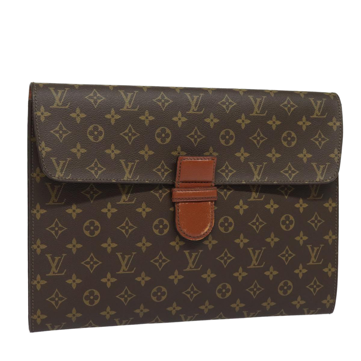 LOUIS VUITTON Monogram Posh Ministor Briefcase M53445 LV Auth am6569