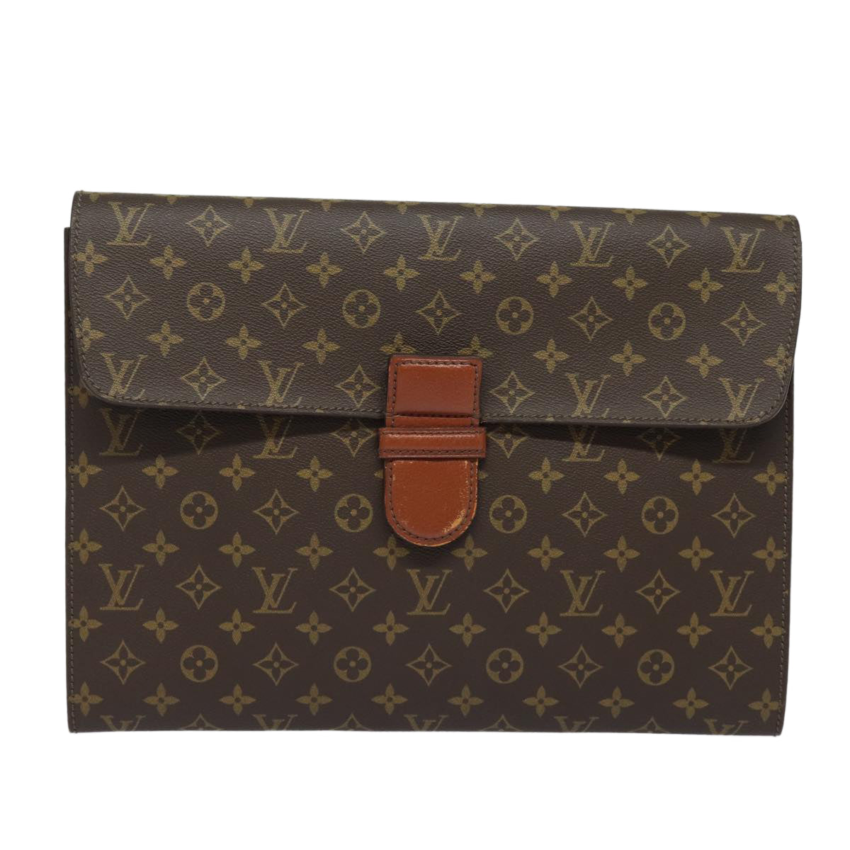 LOUIS VUITTON Monogram Posh Ministor Briefcase M53445 LV Auth am6569