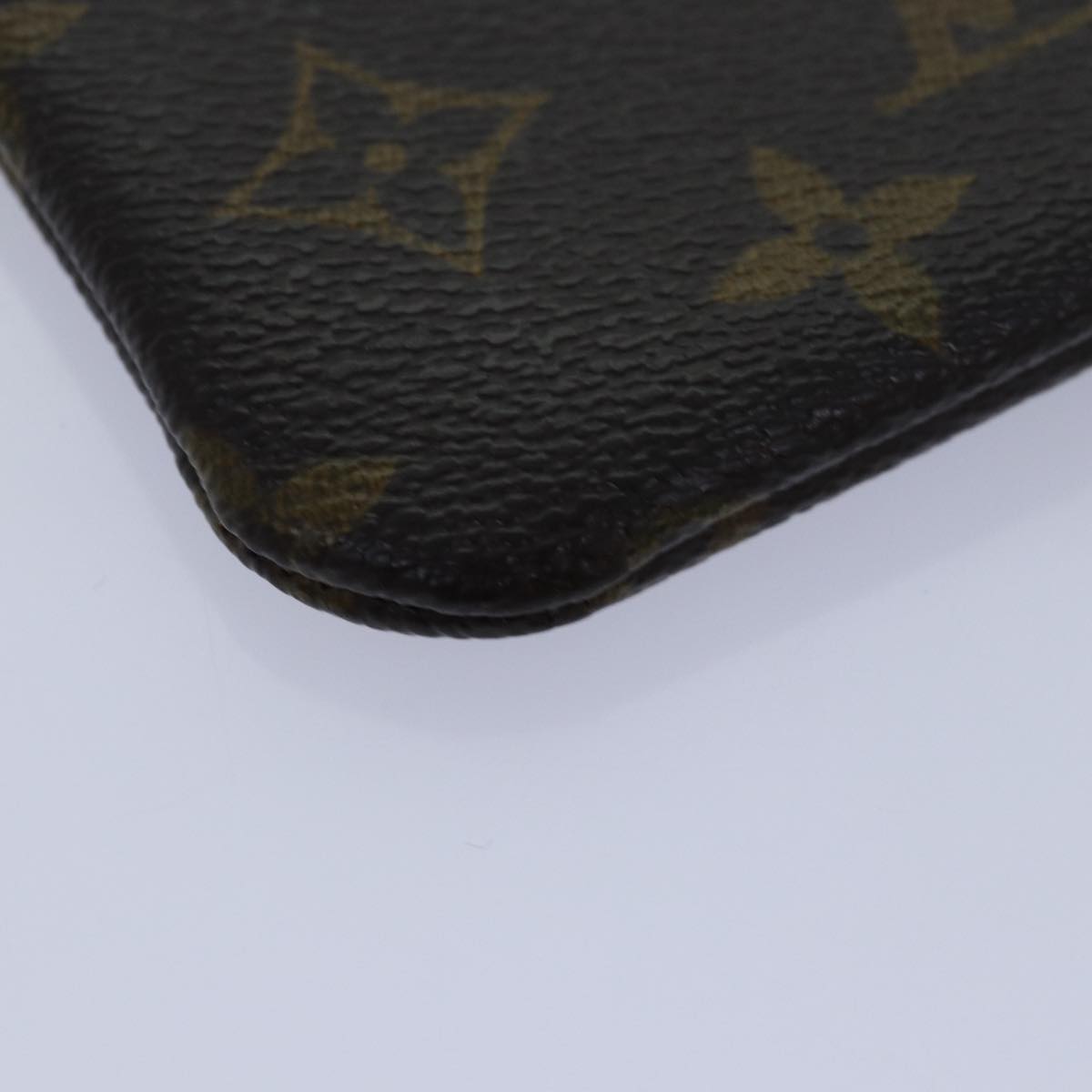 LOUIS VUITTON Monogram Pochette Cles Coin Purse M62650 LV Auth am6585