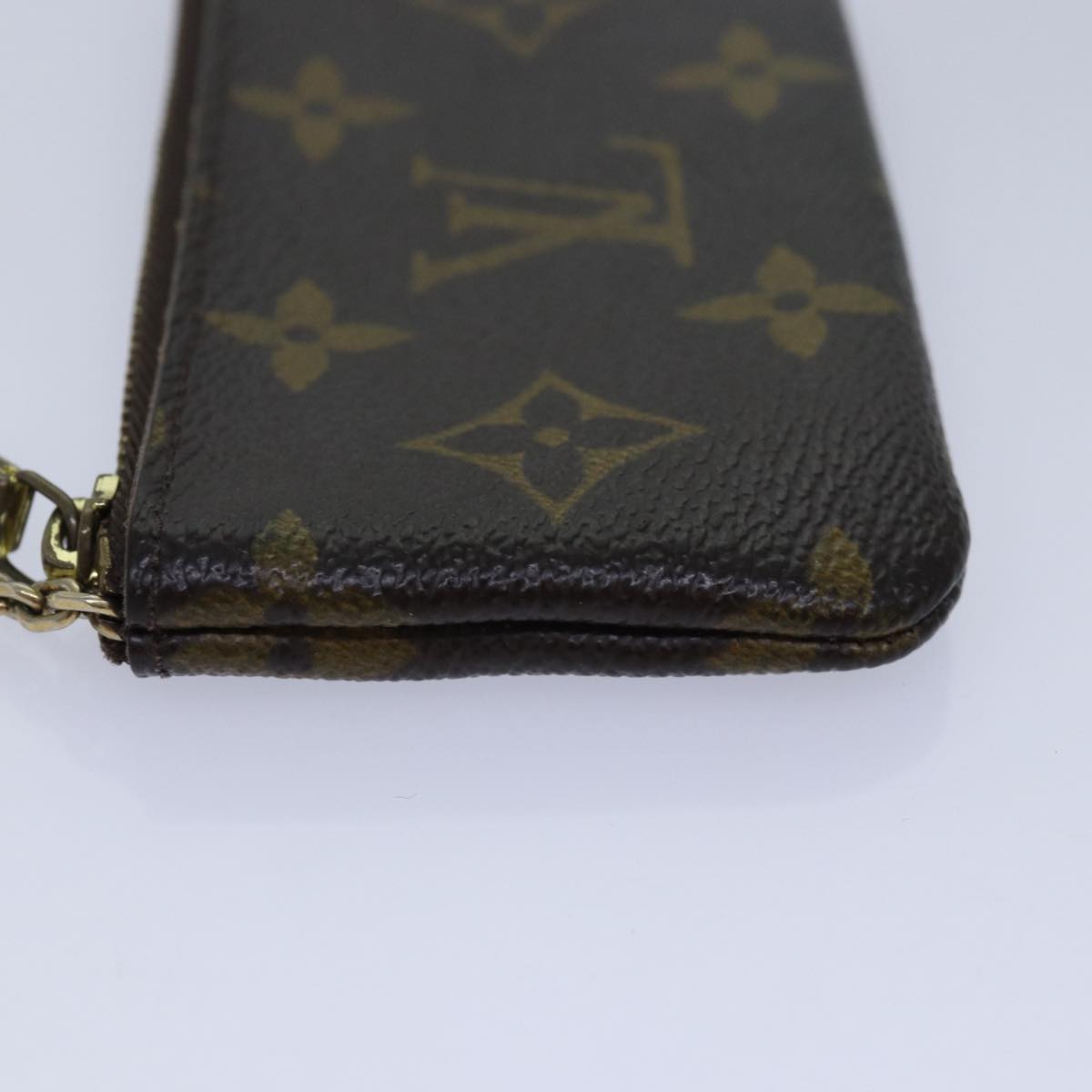 LOUIS VUITTON Monogram Pochette Cles Coin Purse M62650 LV Auth am6585