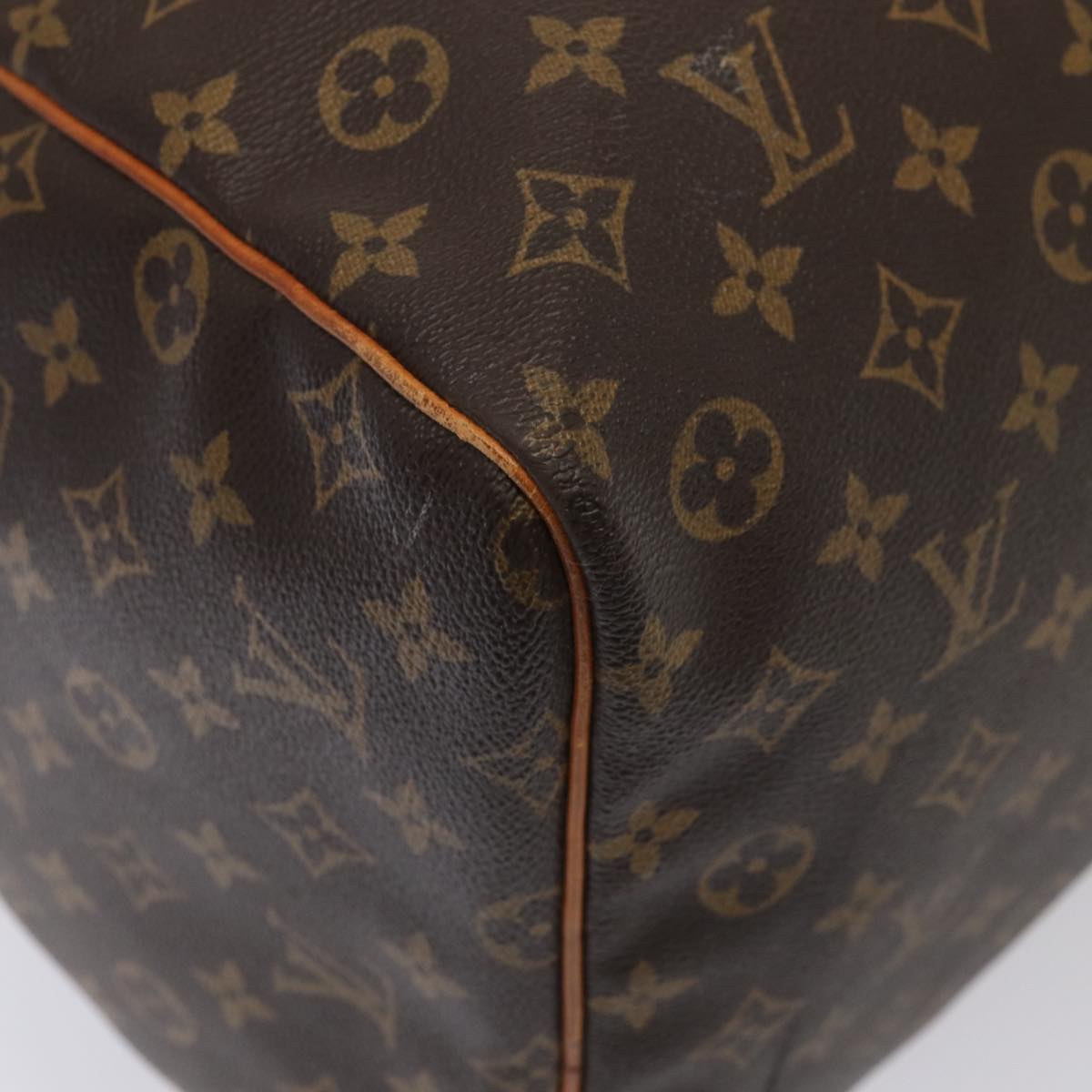 LOUIS VUITTON Monogram Keepall 60 Boston Bag M41422 LV Auth am6591
