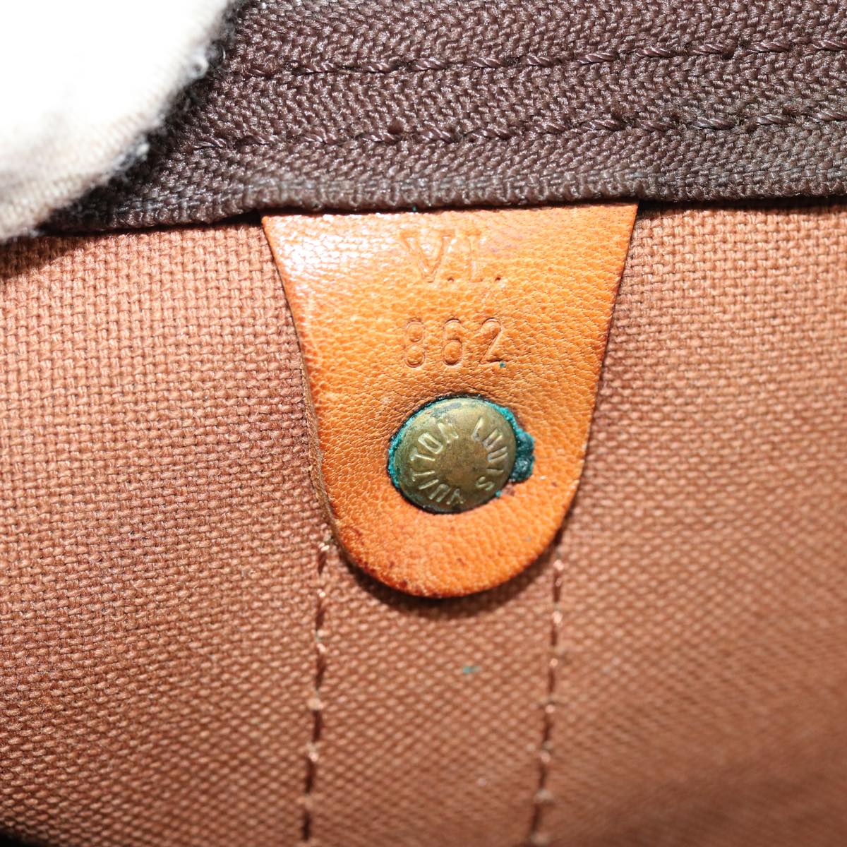 LOUIS VUITTON Monogram Keepall 60 Boston Bag M41422 LV Auth am6591