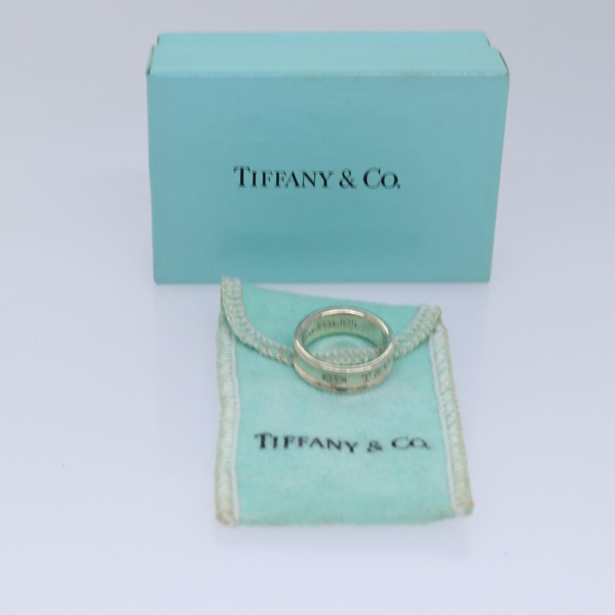 TIFFANY&Co. Ring Ag925 Silver Auth am6630