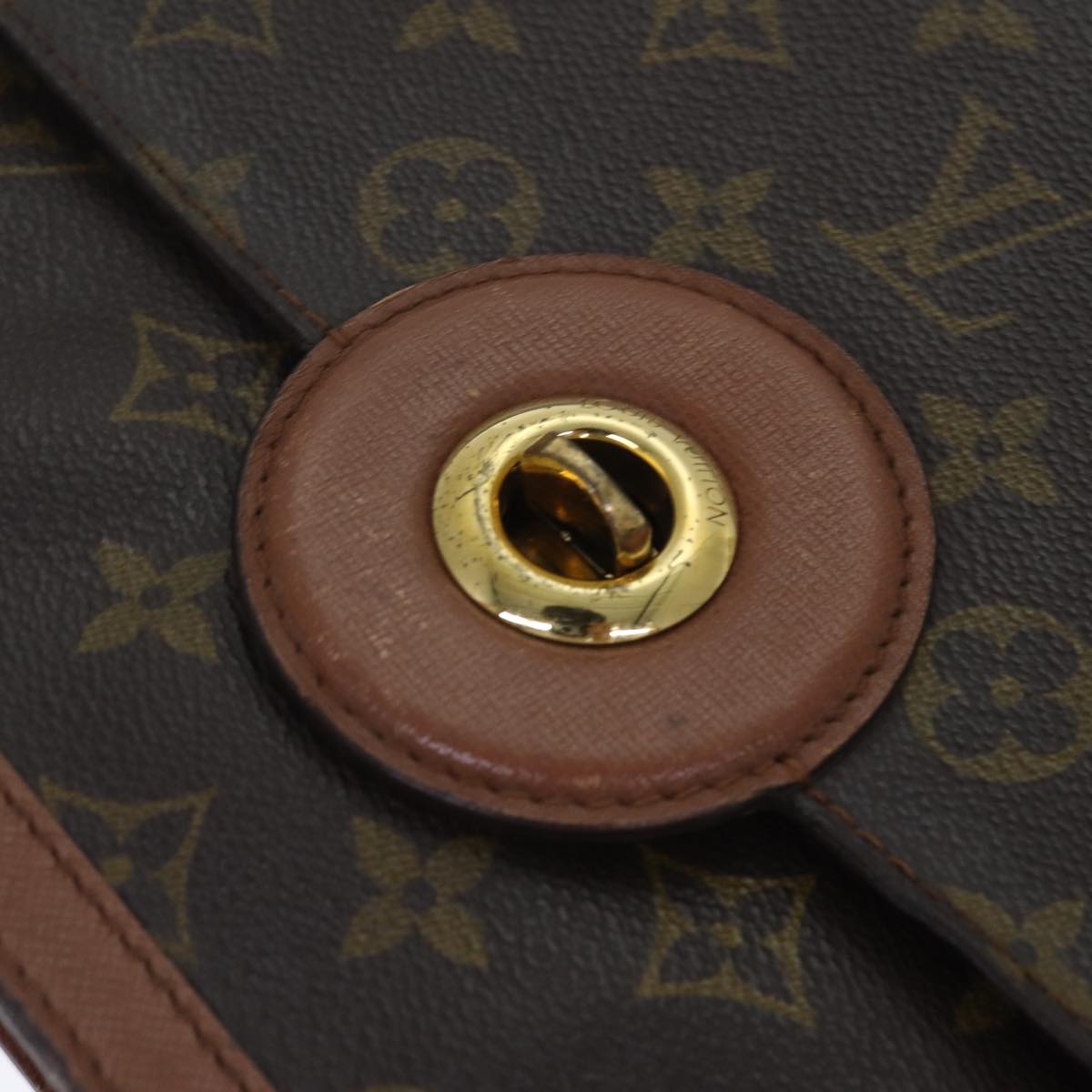 LOUIS VUITTON Monogram Raspail Shoulder Bag M51372 LV Auth am6639