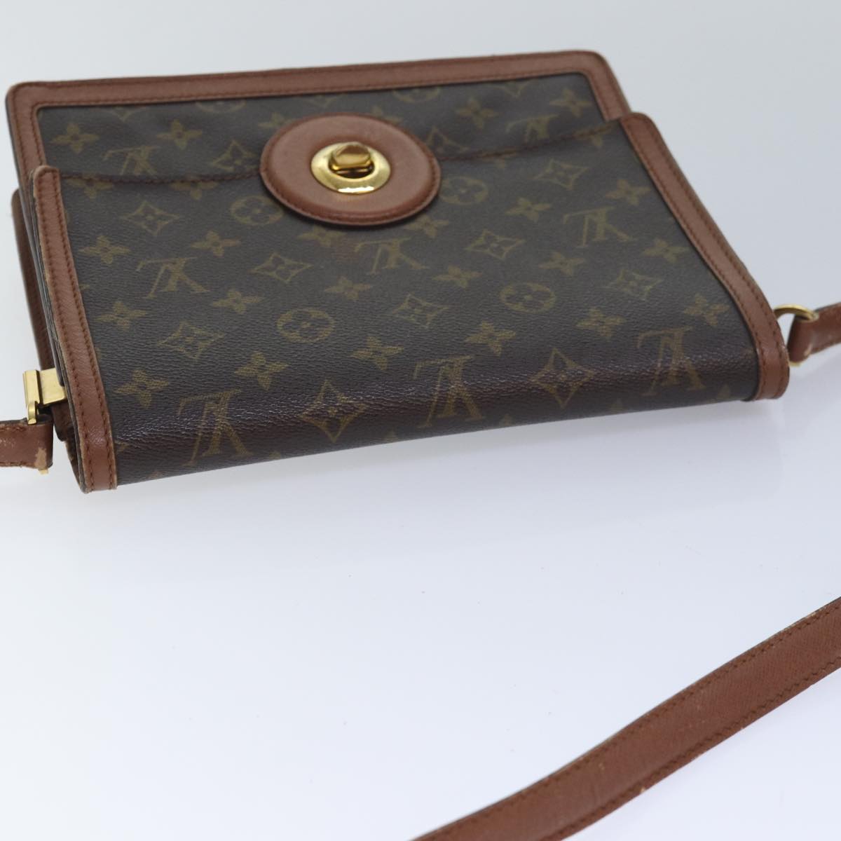 LOUIS VUITTON Monogram Raspail Shoulder Bag M51372 LV Auth am6639
