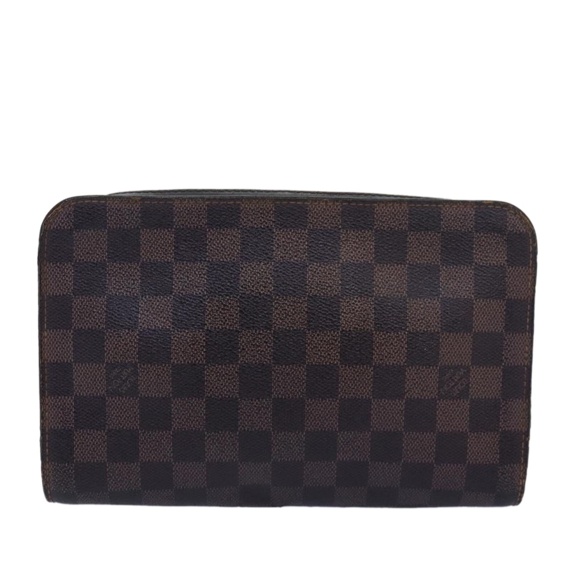 LOUIS VUITTON Damier Ebene Saint Louis Clutch Bag N51993 LV Auth am6670