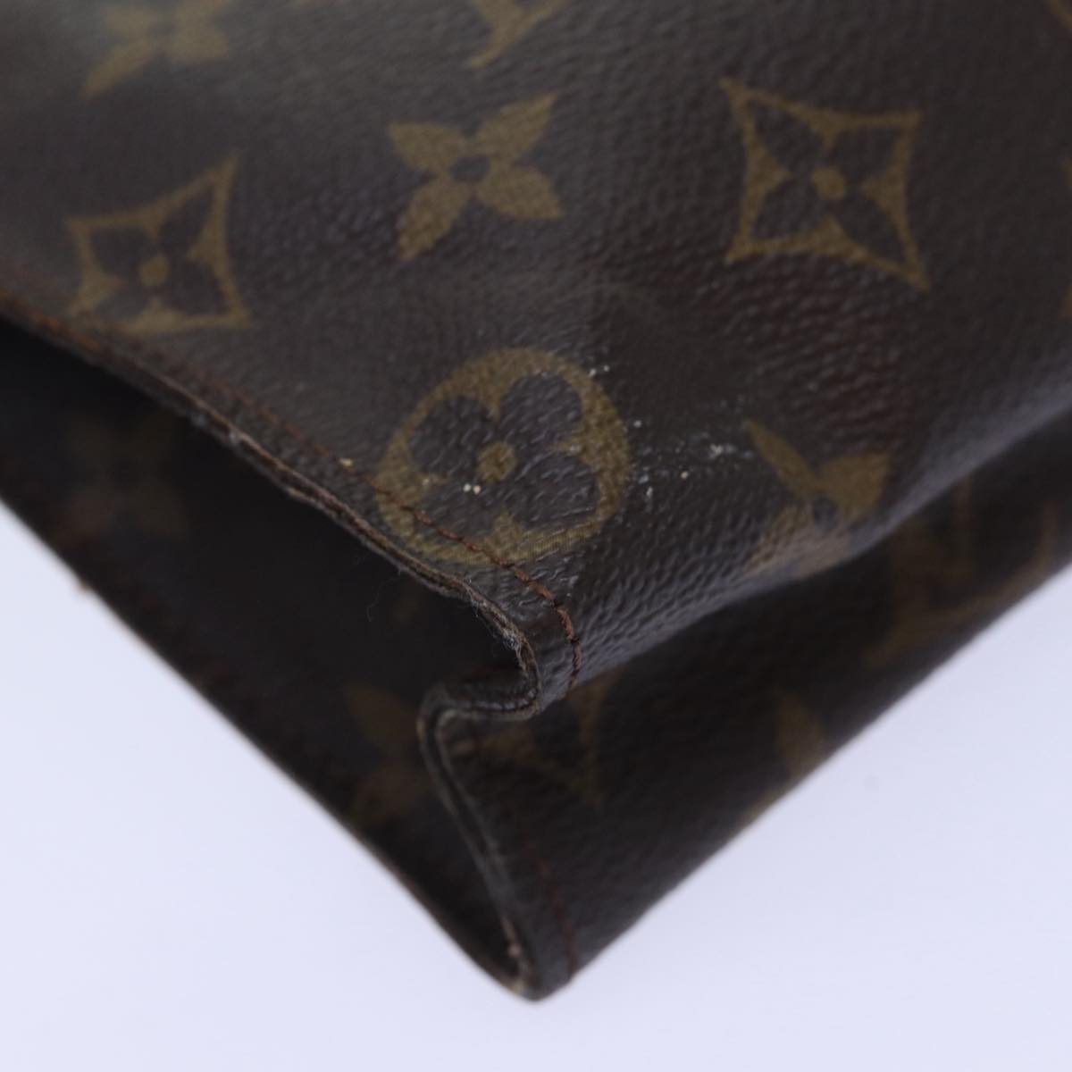 LOUIS VUITTON Monogram Poche Toilette 26 Pouch M47542 LV Auth am6697