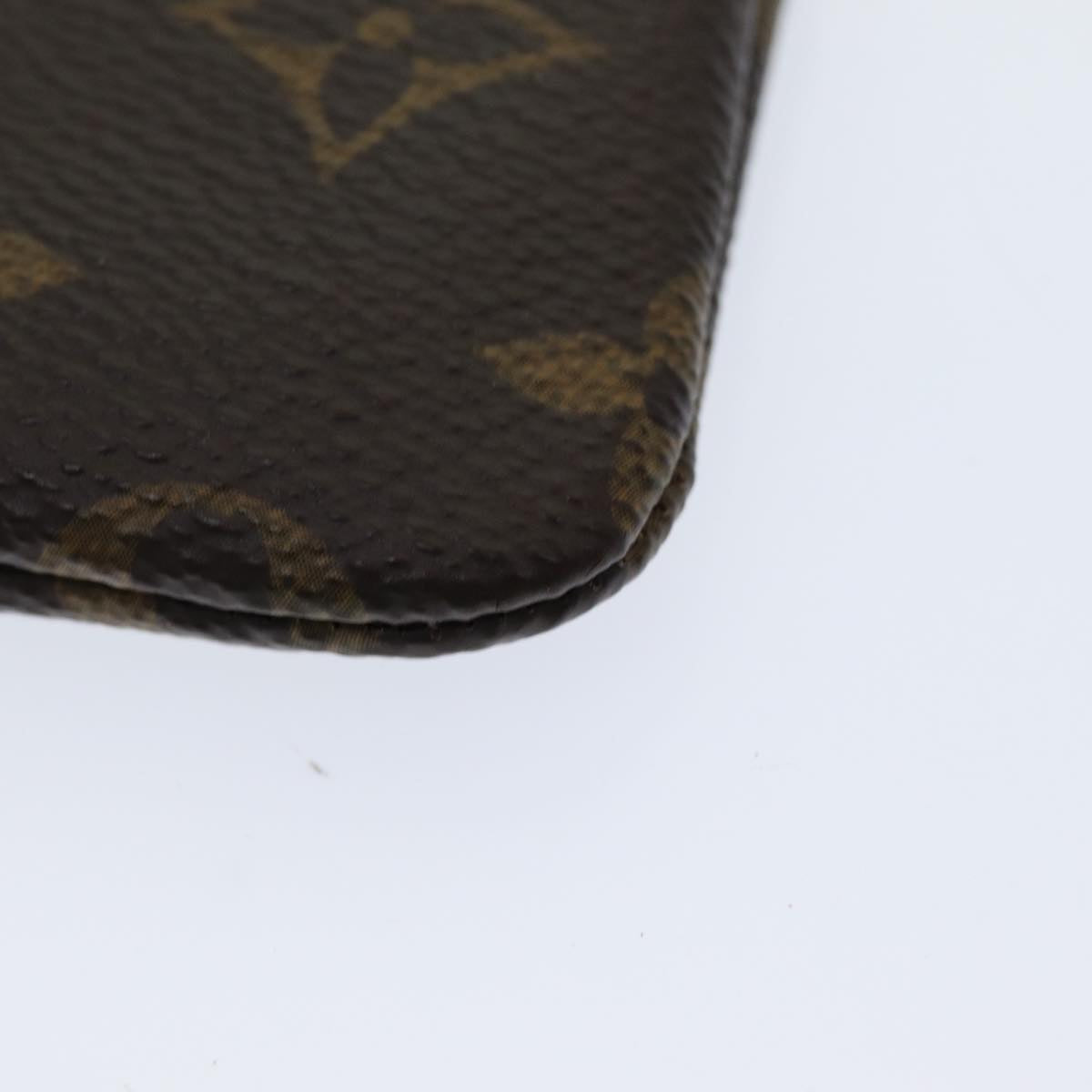 LOUIS VUITTON Monogram Pochette Cles Coin Purse M62650 LV Auth am6784