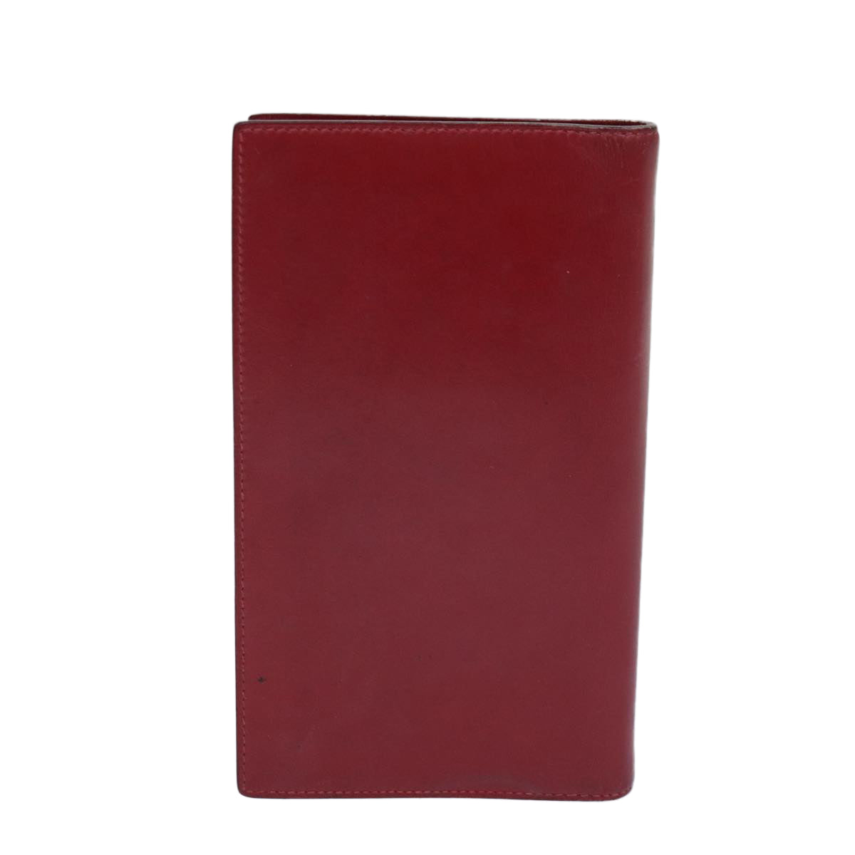 HERMES Agenda A6 Day Planner Cover Leather Red Auth am6805