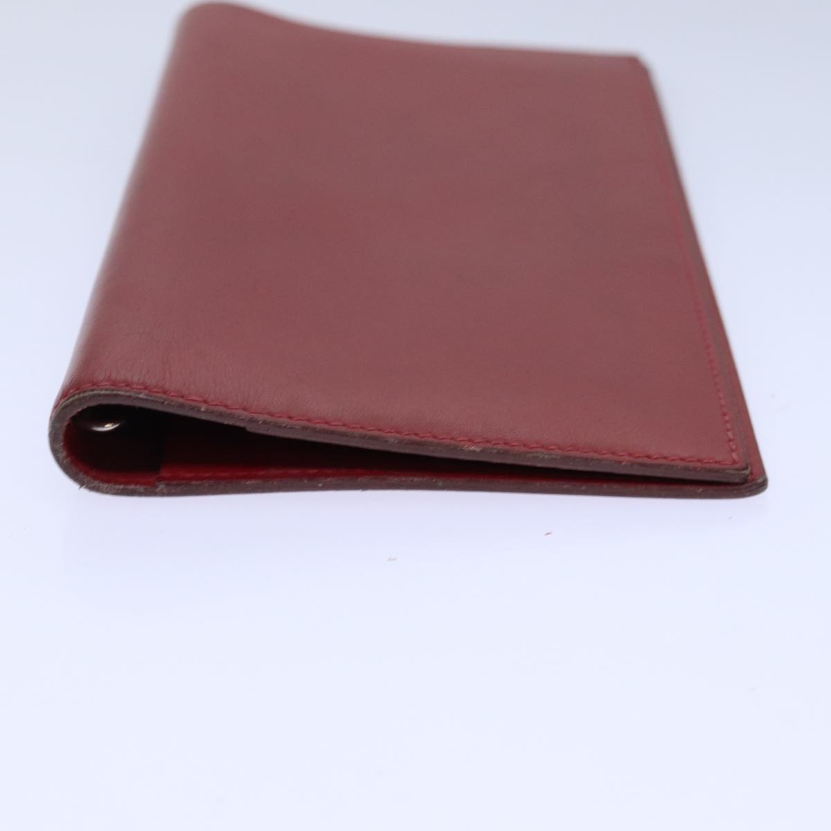 HERMES Agenda A6 Day Planner Cover Leather Red Auth am6805