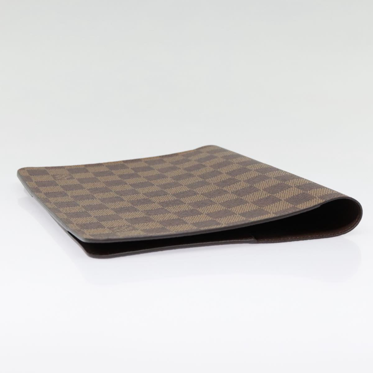LOUIS VUITTON Damier Ebene Agenda Bureau Day Planner Cover R21065 Auth am6852V