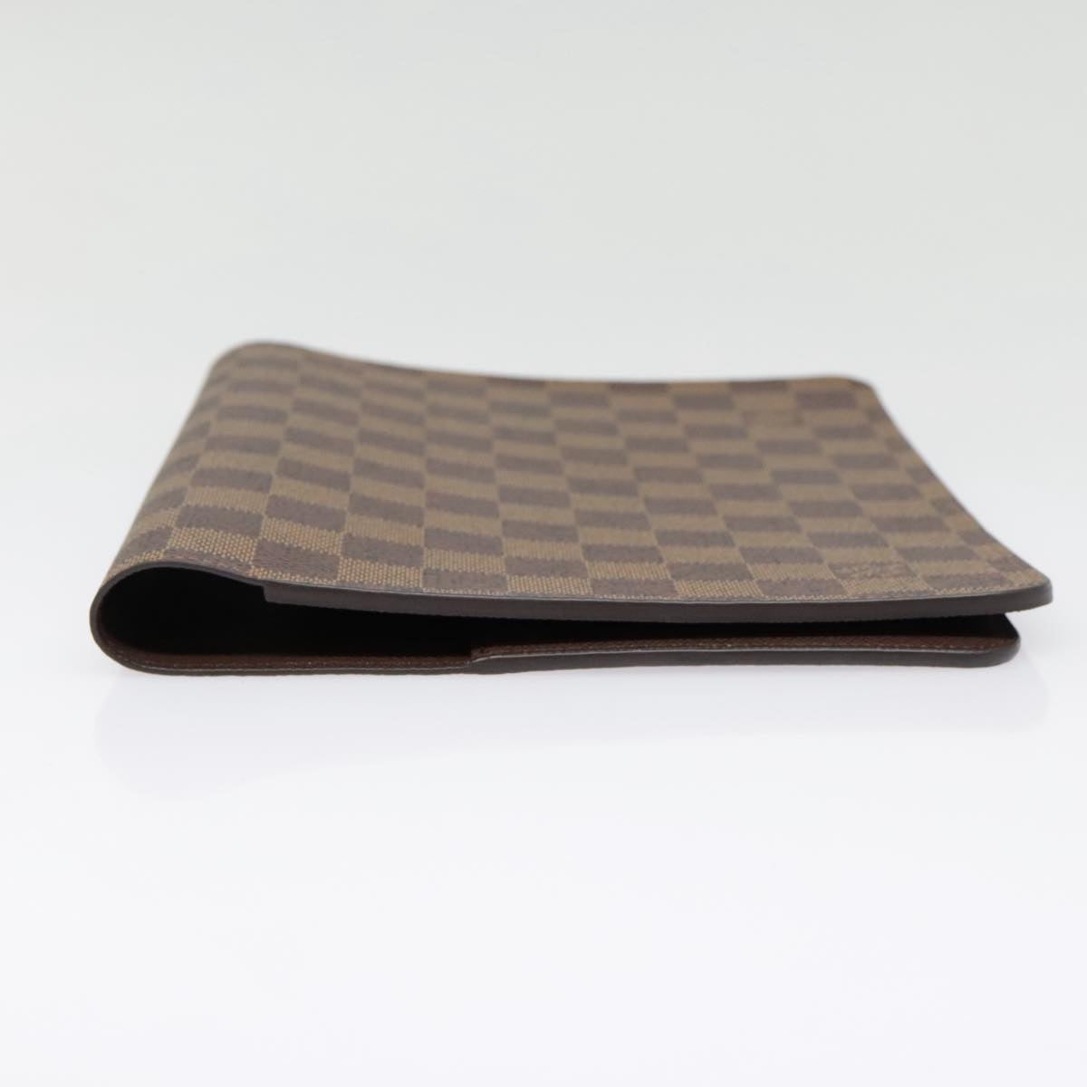LOUIS VUITTON Damier Ebene Agenda Bureau Day Planner Cover R21065 Auth am6852V