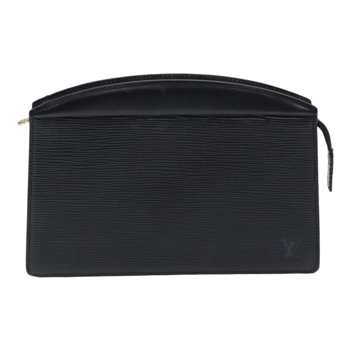 LOUIS VUITTON Epi Trousse Crete Pouch Black M48402 LV Auth am6854