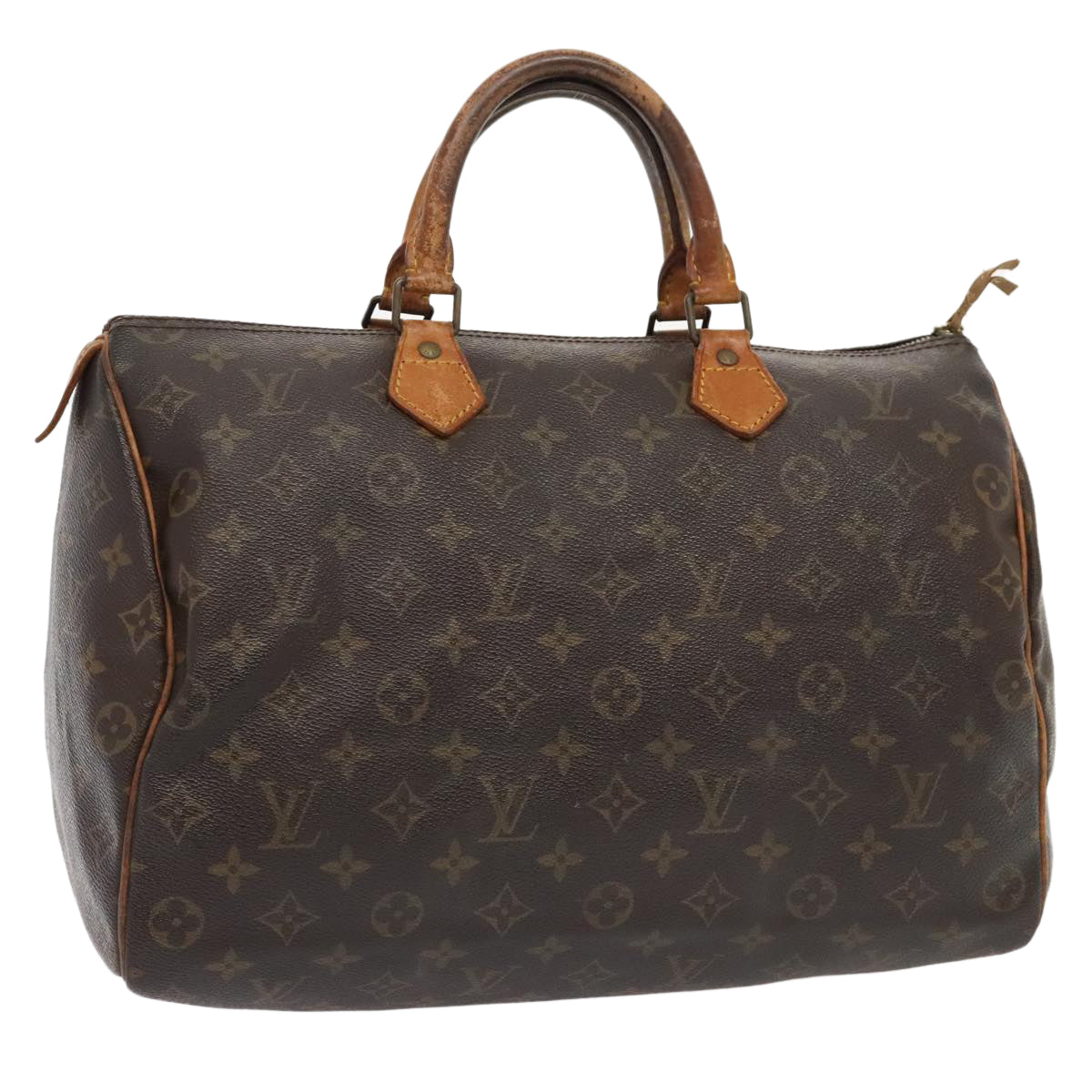 LOUIS VUITTON Monogram Speedy 30 Hand Bag M41526 LV Auth am6918