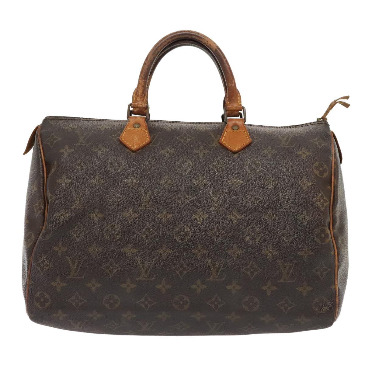 LOUIS VUITTON Monogram Speedy 30 Hand Bag M41526 LV Auth am6918