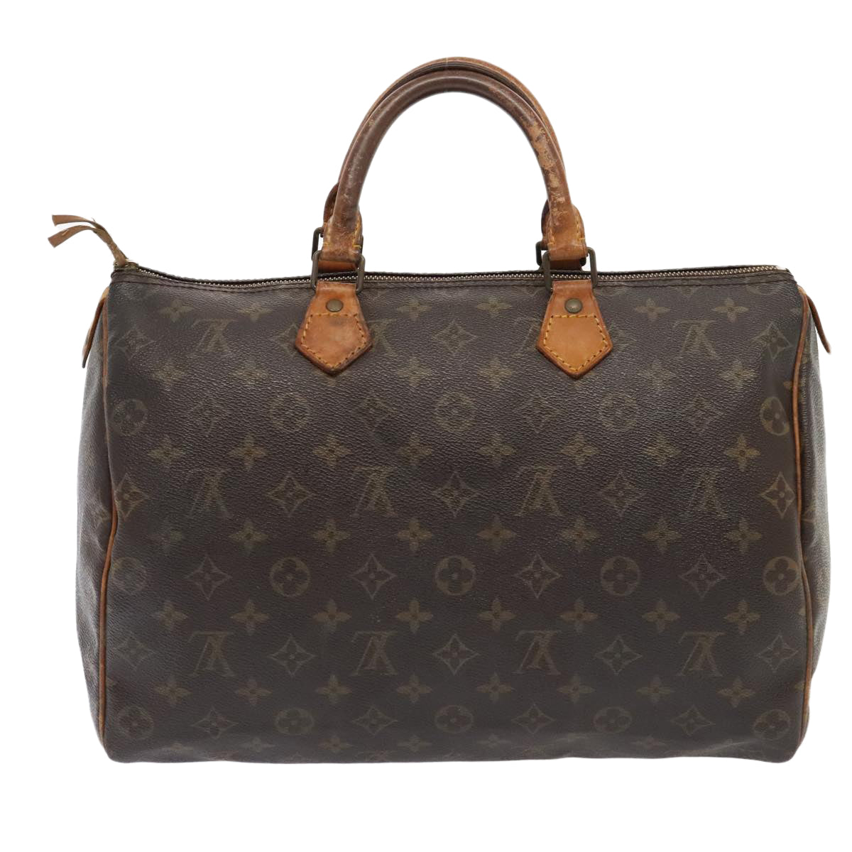 LOUIS VUITTON Monogram Speedy 30 Hand Bag M41526 LV Auth am6918