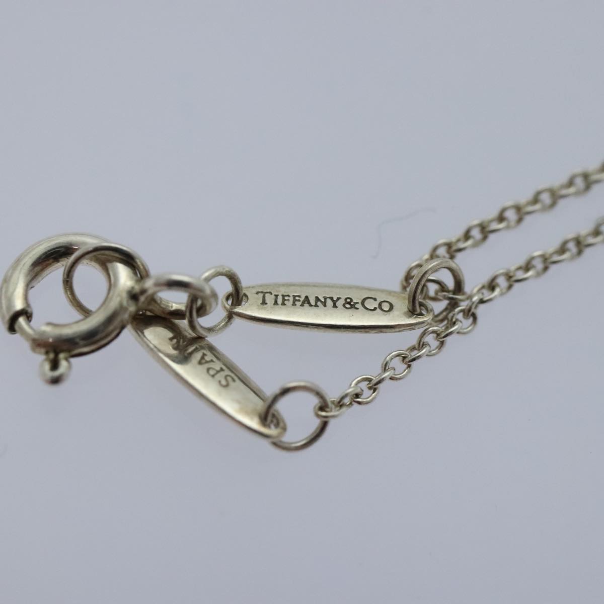 TIFFANY&Co. Necklace Ag925 2Set Silver Auth am6955