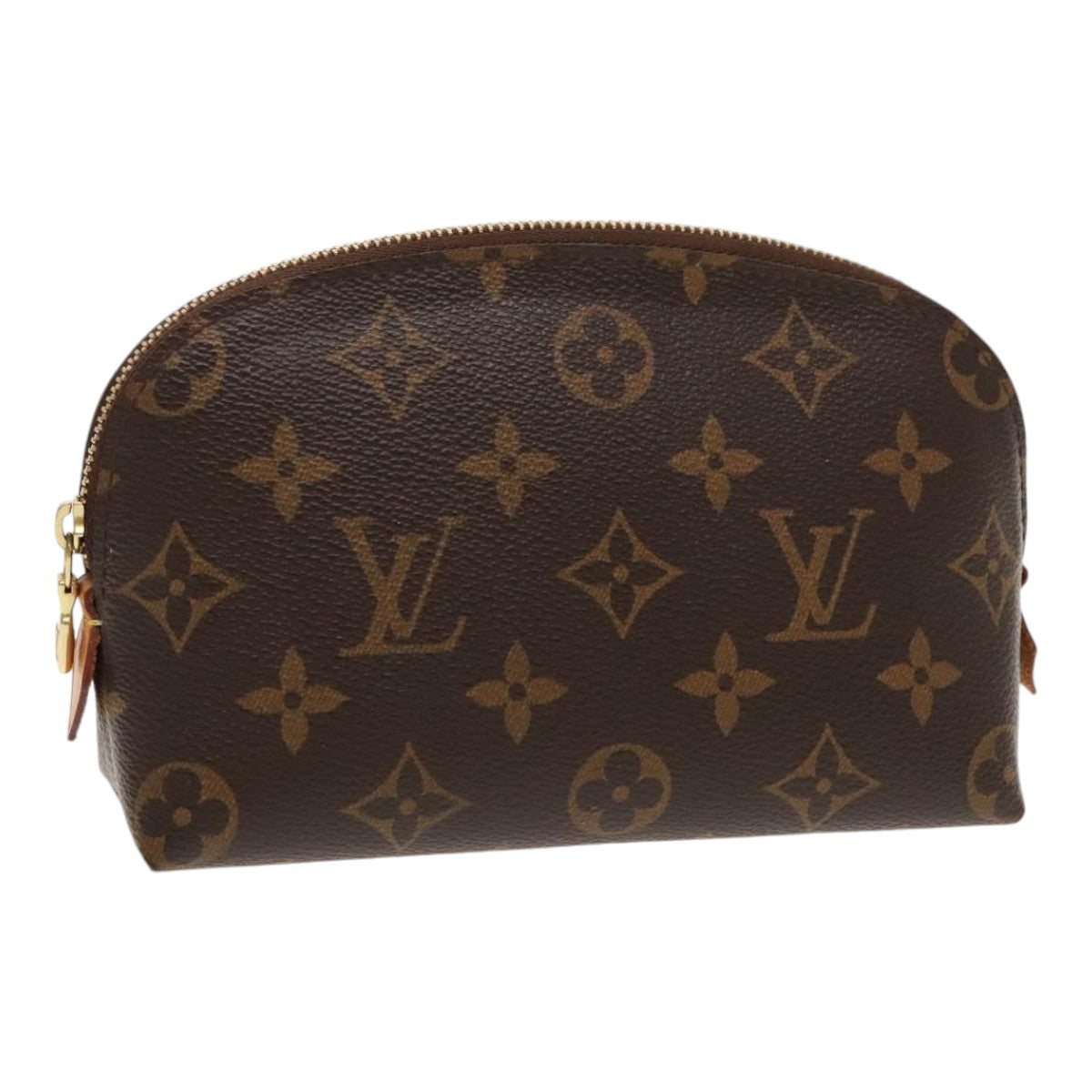 LOUIS VUITTON Monogram Pochette Cosmetic PM Cosmetic Pouch M47515 LV Auth am7047