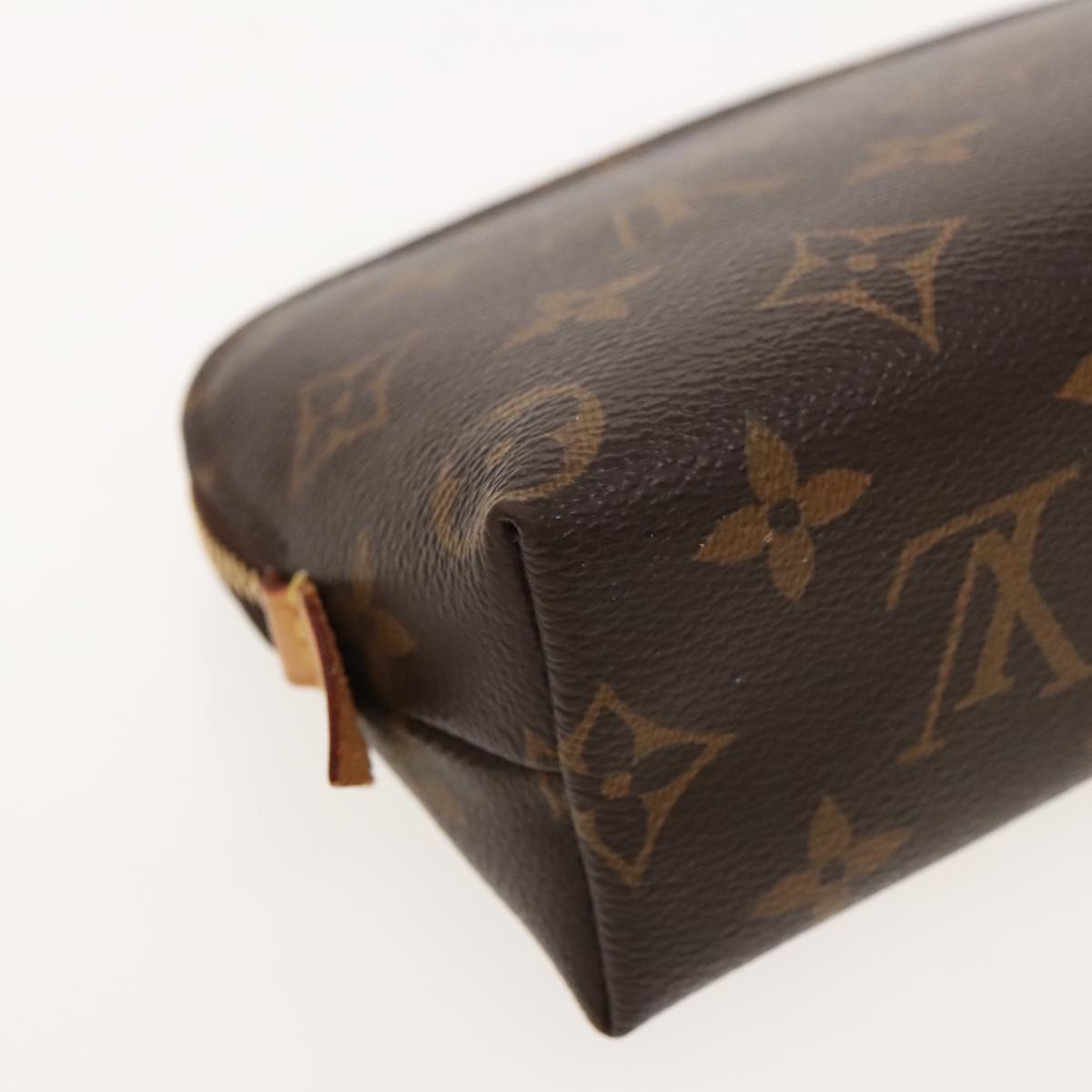 LOUIS VUITTON Monogram Pochette Cosmetic PM Cosmetic Pouch M47515 LV Auth am7047