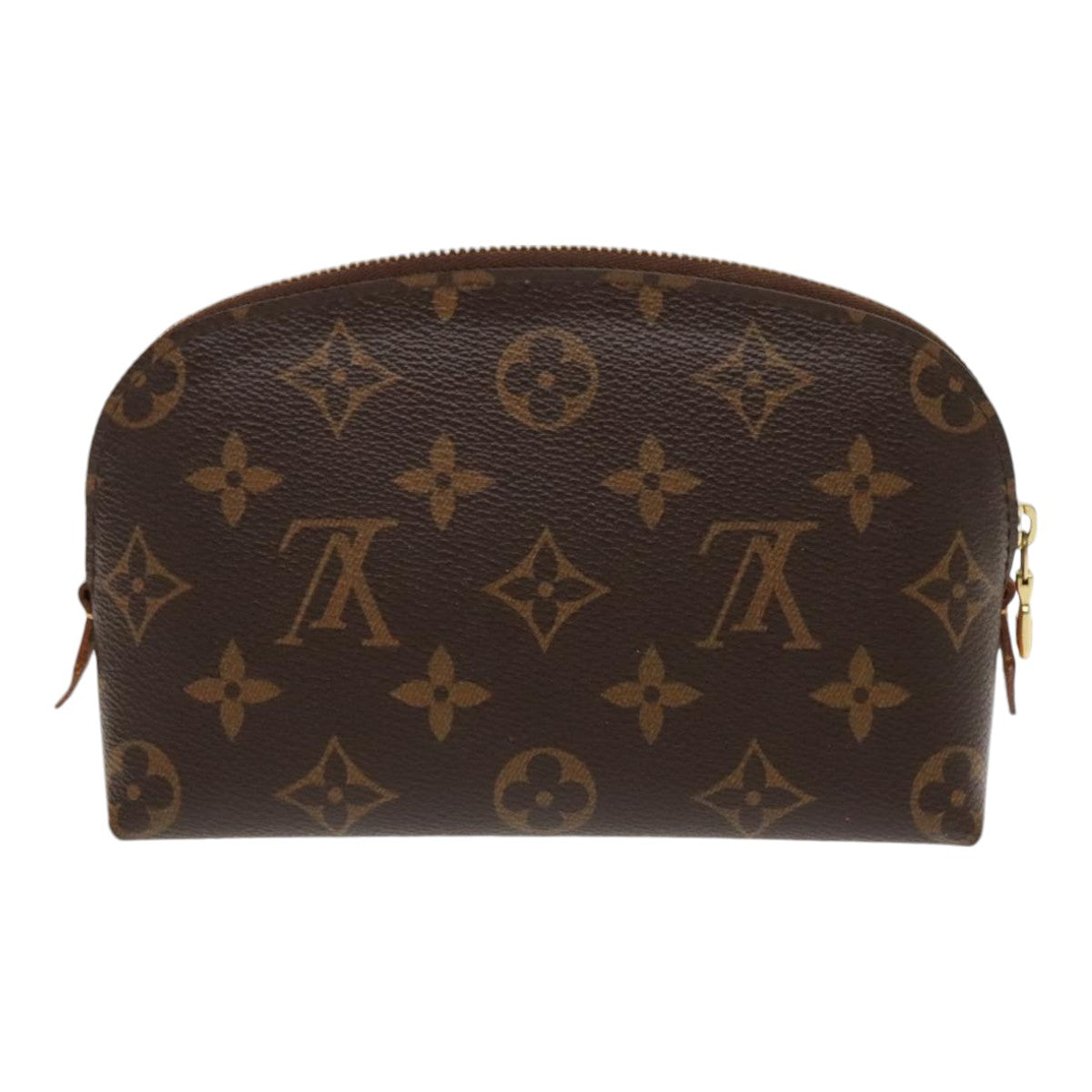 LOUIS VUITTON Monogram Pochette Cosmetic PM Cosmetic Pouch M47515 LV Auth am7047