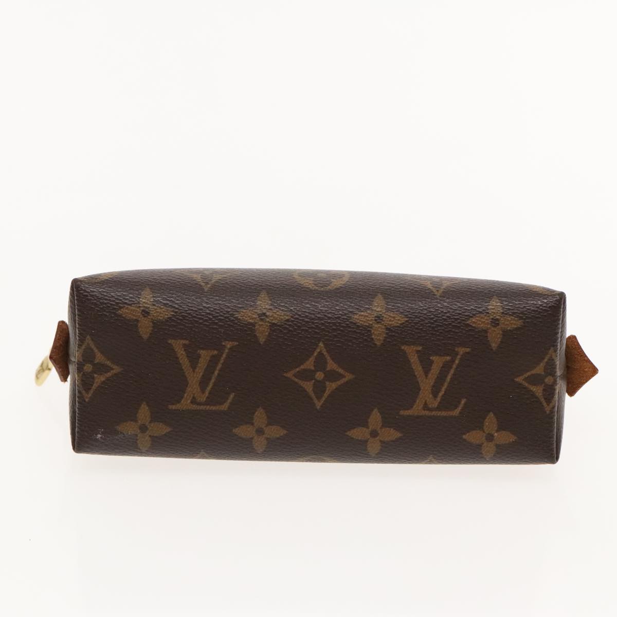 LOUIS VUITTON Monogram Pochette Cosmetic PM Cosmetic Pouch M47515 LV Auth am7047