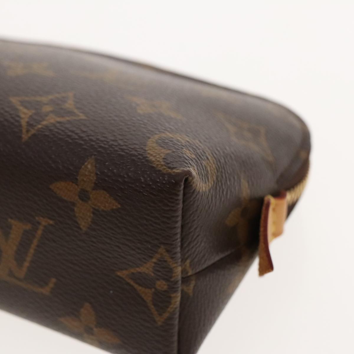 LOUIS VUITTON Monogram Pochette Cosmetic PM Cosmetic Pouch M47515 LV Auth am7047