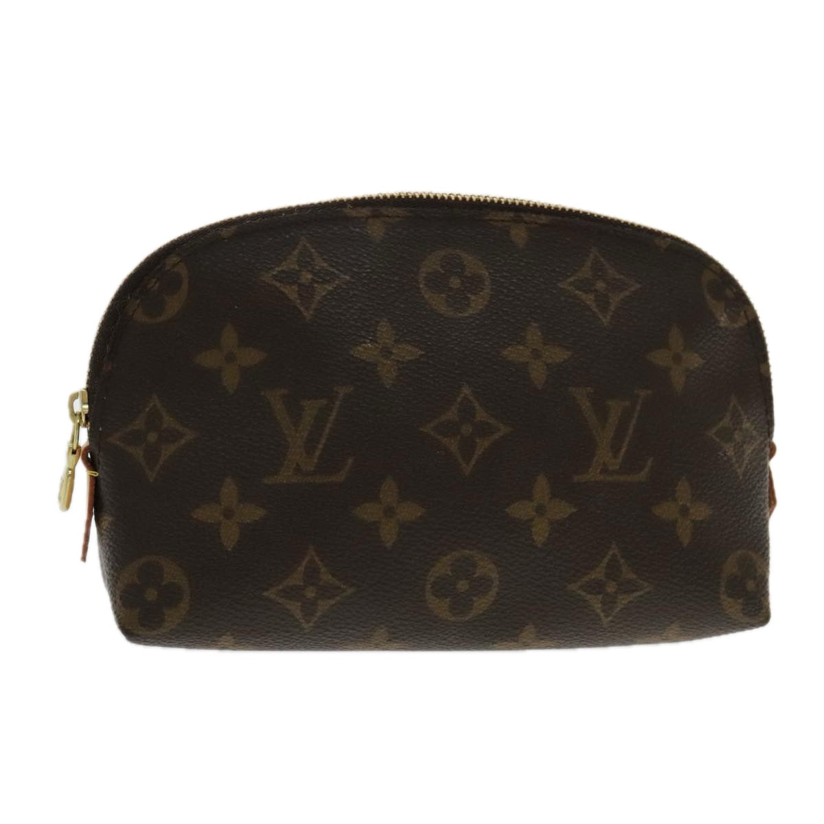 LOUIS VUITTON Monogram Pochette Cosmetic PM Cosmetic Pouch M47515 LV Auth am7054