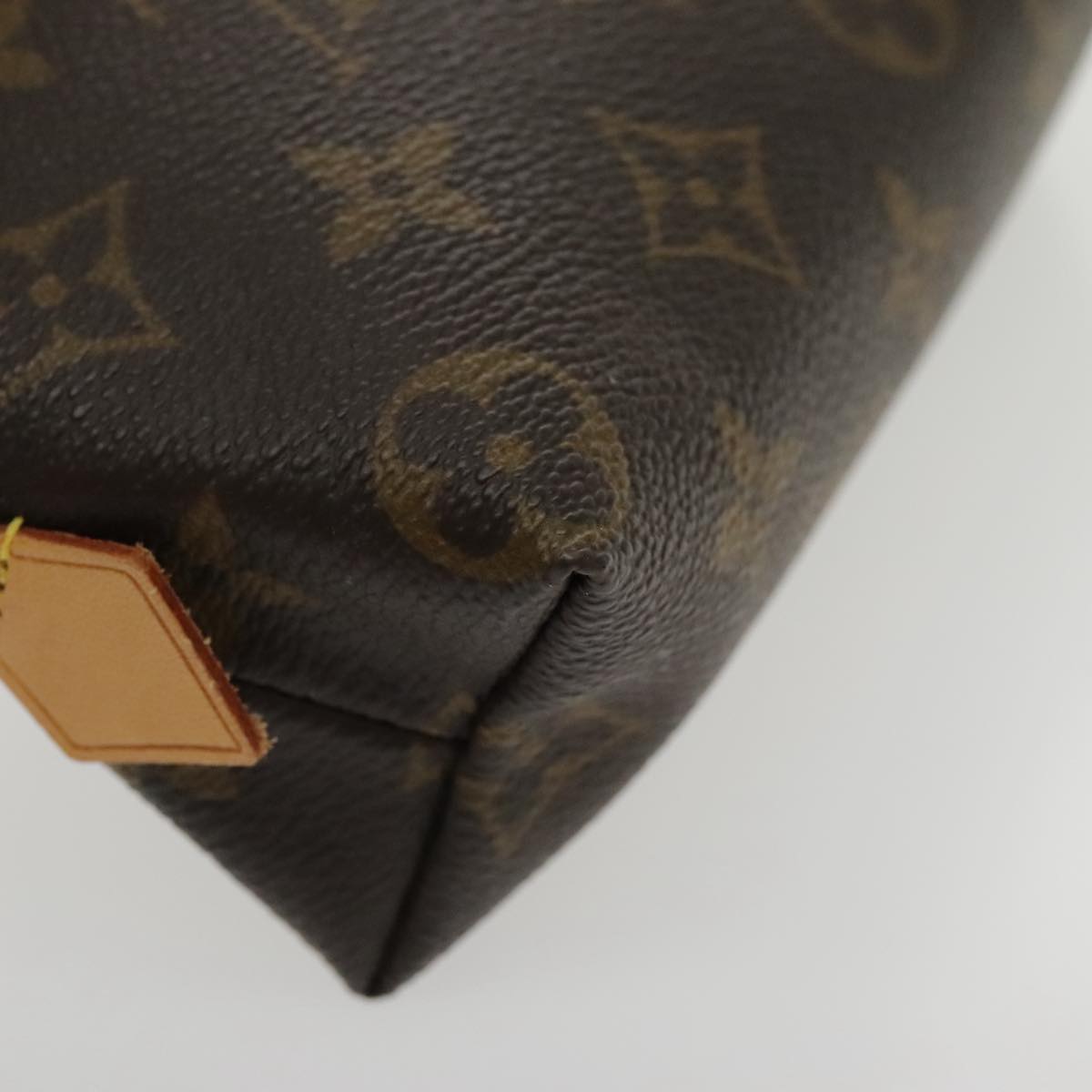 LOUIS VUITTON Monogram Pochette Cosmetic PM Cosmetic Pouch M47515 LV Auth am7054