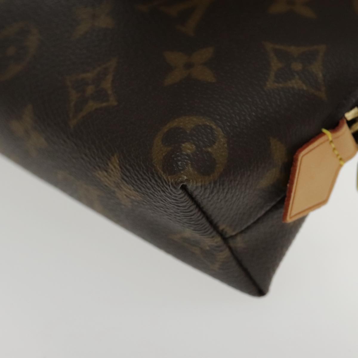 LOUIS VUITTON Monogram Pochette Cosmetic PM Cosmetic Pouch M47515 LV Auth am7054