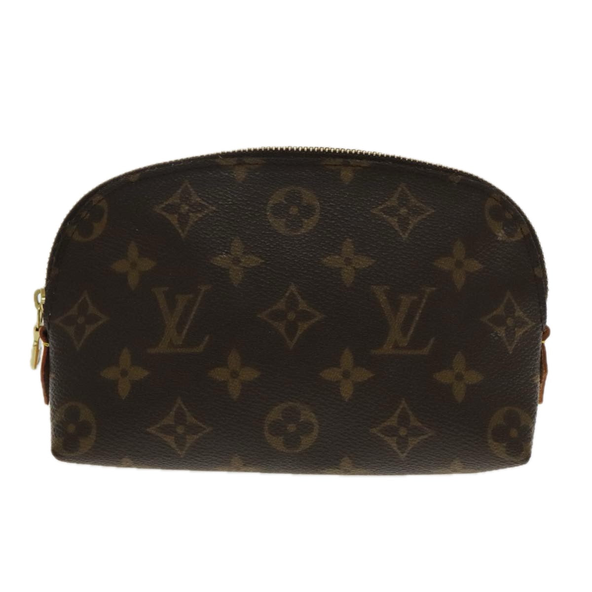 LOUIS VUITTON Monogram Pochette Cosmetic PM Cosmetic Pouch M47515 LV Auth am7054