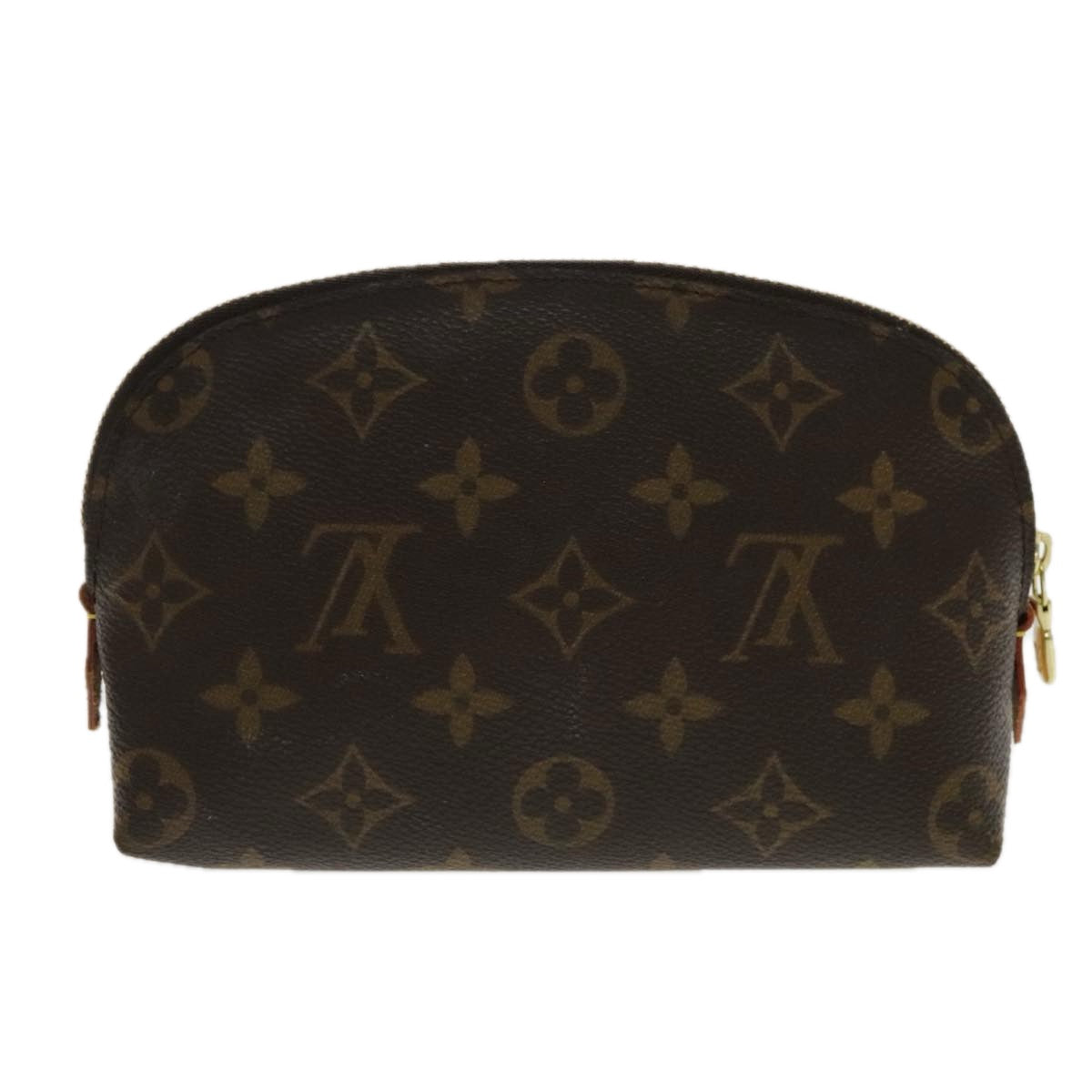 LOUIS VUITTON Monogram Pochette Cosmetic PM Cosmetic Pouch M47515 LV Auth am7054