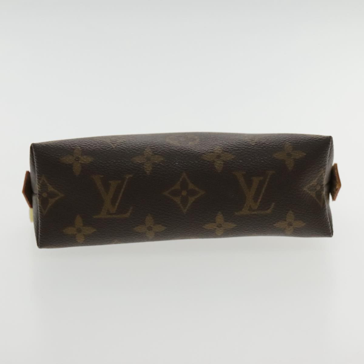 LOUIS VUITTON Monogram Pochette Cosmetic PM Cosmetic Pouch M47515 LV Auth am7054