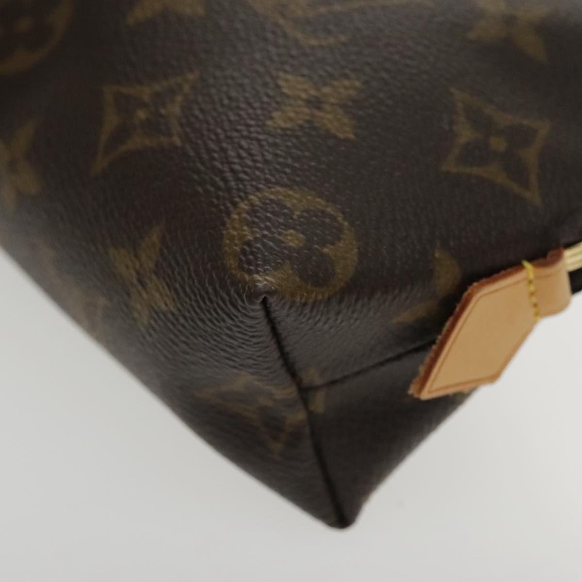 LOUIS VUITTON Monogram Pochette Cosmetic PM Cosmetic Pouch M47515 LV Auth am7054