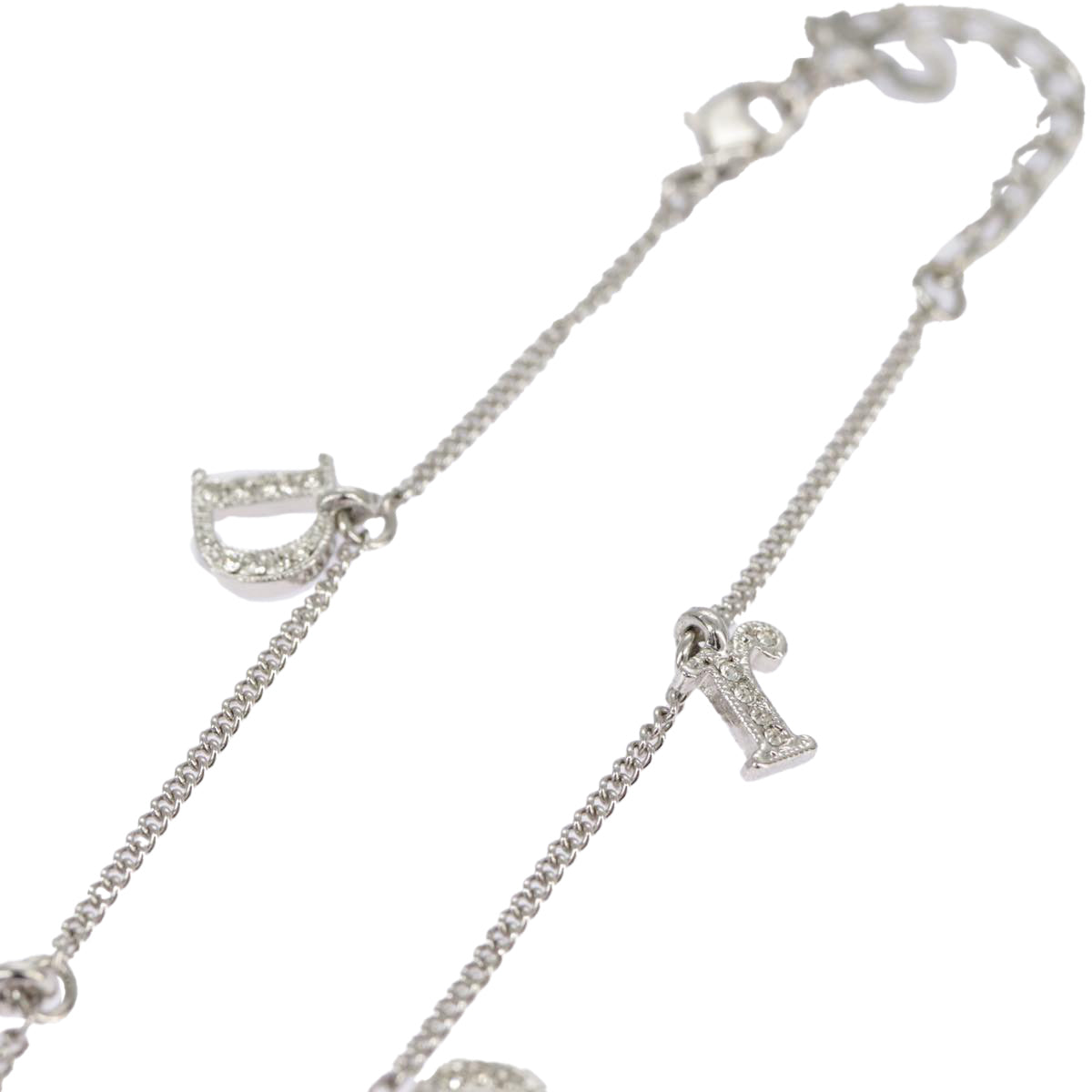 Christian Dior Bracelet metal Silver Auth am7104