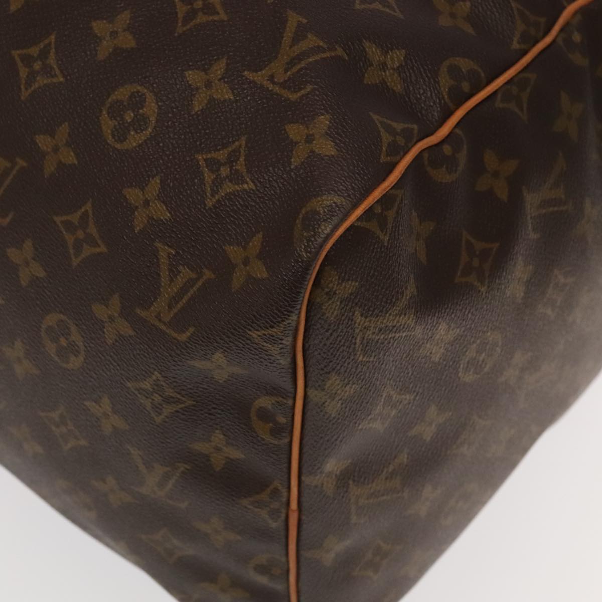 LOUIS VUITTON Monogram Sac Souple 55 Boston Bag M41622 LV Auth am7114