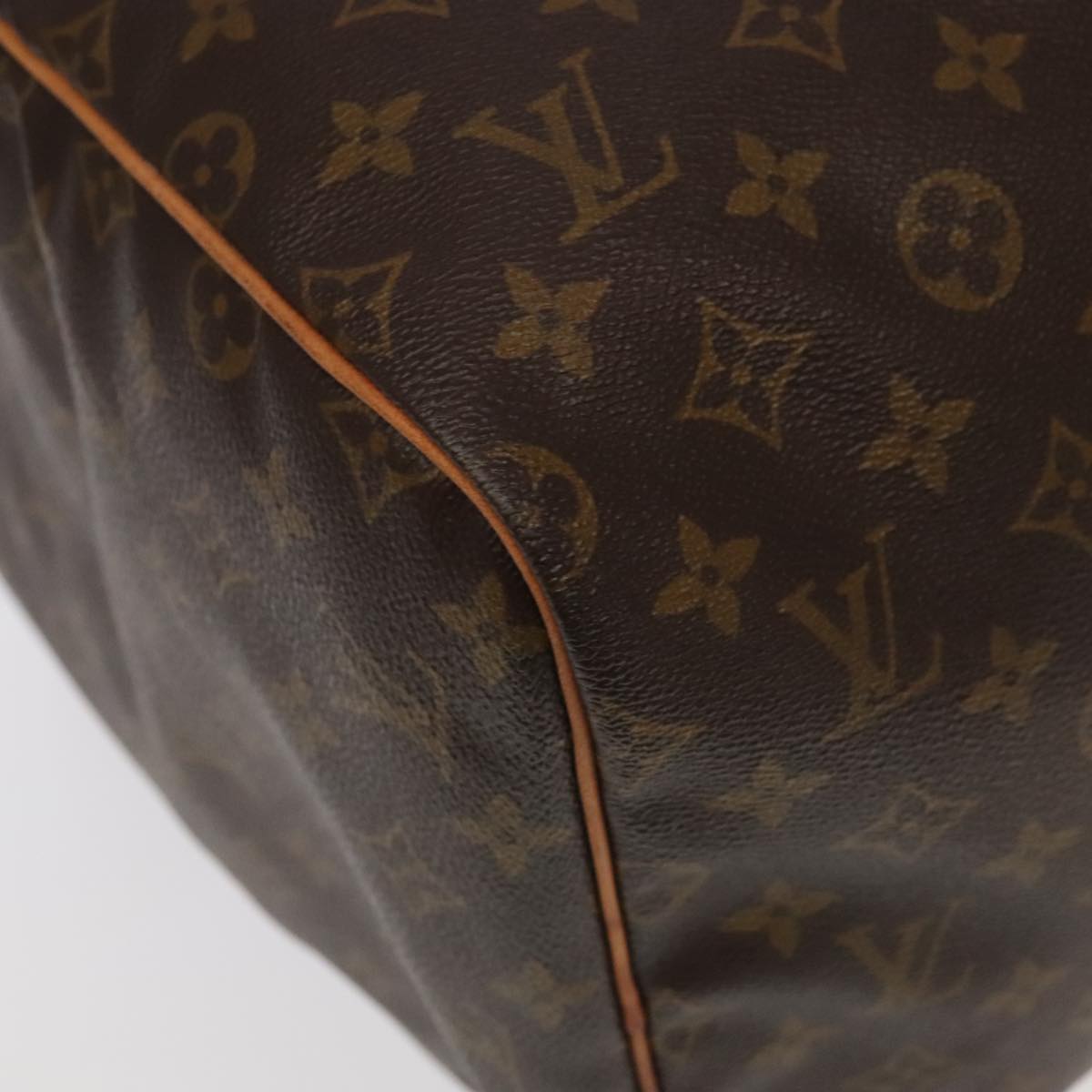 LOUIS VUITTON Monogram Sac Souple 55 Boston Bag M41622 LV Auth am7114